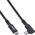 InLine InLine® USB 3.2 Gen.1 Cable, USB Type-C male/male angled for VR, black, 5m