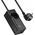 HOCO listwa zasilająca 1 gniazdo + USB A + 3 x Typ C PD QC3.0 3A 67W NS9 2 m czarna