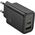 HOCO ładowarka sieciowa USB A + Typ C PD QC3.0 3A 30W N63 czarna