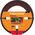 Watering hose FISKARS SOLID, 3/4", 19 mm, 25 m