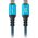 KABEL USB-C M/M USB4 1M 240W 8K 60HZ CZARNO-NIEBIESKI LANBERG
