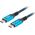 KABEL USB-C M/M USB4 1.5M 240W 8K 60HZ CZARNO-NIEBIESKI LANBERG