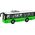 LeanToys Autobus Na Baterie Światła Dźwięki Napęd Frykcyjny Zielony 1:16