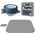 Mata piankowa pod SPA puzzle 50 x 50 cm 16 szt. Bestway 60334