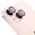 Bizon Glass Snap Lens Apple iPhone 13 / 13 Mini light pink frame