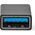 Προσαρμογέας USB Nedis Nedis CCGB64915BK αλλαγή φύλου / καλωδίων USB-A USB-C Μαύρο