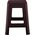 Taboret RATTAN -brąz 28x28x45