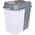 Kosz Duo Violet 50 lt + 50 lt - 100 lt 64x47x78 cm