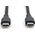 Καλώδιο USB Digitus Digitus Σιλικονούχο καλώδιο σύνδεσης USB-C, 2 m, μαύρο