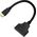 Savio Διανομέας HDMI (M) - HDMI (F) x 2, AK-77