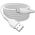 Καλώδιο USB Digitus Digitus USB-A > USB-C 2.0 (ST-ST) 0,5m Καλώδιο φόρτισης Σιλικόνης 60W Λευκό
