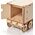 Little-Story Little Story Drewniane Puzzle Model 3D - Ciężarówka