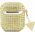 Guess Oryginalne Etui APPLE AIRPODS Guess Hardcase Rhinestone Triangle (GUA2HDGTPD) złote