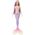 Lalka Barbie Mattel Syrenka Lalka Fioletowy ogon HRR06