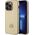 Guess Guess GUHCP15LPS4DGPD iPhone 15 Pro 6.1" złoty/gold hardcase Strass Metal Logo
