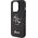 Guess Guess GUHCP15XHG4SGK iPhone 15 Pro Max 6.7" czarny/black hardcase Glitter Script Big 4G