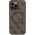 Guess Guess GUHMP15LG4GFRW iPhone 15 Pro 6.1" brązowy/brown hardcase 4G Collection Leather Metal Logo MagSafe