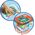SES SES Eco fingerpaint cards