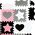 NILS Fun MD03 MATA DZIECIĘCA PUZZLE KOJEC PINK HEARTS 36 ELEMENTÓW 140x140CM NILS FUN