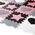 NILS Fun MD03 MATA DZIECIĘCA PUZZLE KOJEC PINK HEARTS 36 ELEMENTÓW 140x140CM NILS FUN
