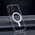 Futerał CLEAR MAG COVER kompatybilny z MagSafe do SAMSUNG S25 pink glitter