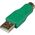 Adapter USB StarTech USB - PS/2 Zielony  (GC46MF)