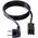 Kabel zasilający Bachmann GST18 5m, czarny (375.007)