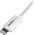 Kabel USB StarTech USB-A - Lightning 1 m Biały (USBLT1MW)