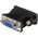 Adapter AV StarTech DVI-I - D-Sub (VGA) czarny (DVIVGAMFBK)