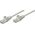 Intellinet Network Solutions RJ-45/RJ-45 kat.5e SF/UTP Szary 0.25m (738934)