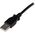 Kabel USB StarTech USB-A - USB-B 3 m Czarny (USBAB3MR)