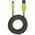 Kabel USB Manhattan USB-A - 1 m Czarny Zielony (394062)