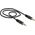 Kabel Delock Jack 3.5mm - Jack 3.5mm 0.5m czarny (83742)