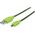 Kabel USB Manhattan USB-A - 1 m Czarny Zielony (394062)