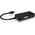Adapter AV Icy Box DisplayPort Mini - HDMI - D-Sub (VGA) - DVI-I czarny (IB-AC1032)