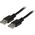 Kabel USB EFB USB-A - USB-A 3 m Czarny (K5253SW.3)