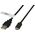 Kabel USB EFB USB-A - USB-C 0.5 m Czarny (K5258SW.0,5)