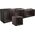 Obudowa serwerowa EFB EFB 48.26cm 19Zoll 06HE Wandgehaeuse Schrank Verteiler  BASIC Tiefe 450 mm 1-teilig Flat Pack RAL9005 SCHWARZ (WGB-1906TS.45) - 3432606
