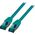 EFB EFB RJ45 Patchkabel S/FTP, Cat.6A, LSZH, 0,25m, grün