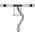 Neomounts Uchwyt biurkowy na 2 monitory 10" - 32" (NM-D775DXSILVER)