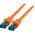 EFB EFB RJ45 Patchkabel S/FTP, Cat.6A, LSZH, 0,15m, orange