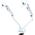 Neomounts Uchwyt biurkowy na 2 monitory 10" - 32" (FPMA-D750DWHITE2)