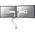 Neomounts Uchwyt biurkowy na 2 monitory 17" - 32" (DS75-450WH2)
