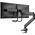 Neomounts Uchwyt biurkowy na 2 monitory 10" - 32" (NM-D775DXBLACK)