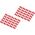 Digitus DIGITUS Farbclips für Patchkabel RJ45 100 Stück rot