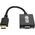 Adapter AV Eaton Tripp Lite HDMI to VGA with Audio Converter Cable Adapter for Ultrabook/Laptop/Desktop PC, (M/F), 6-in. (15.24 cm) - Videoadapter - TAA-konform - HDMI mannlich zu HD-15 (VGA) weiblich - 15.24 cm - Schwarz - 1920 x 1200 (WUXGA) Support