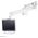 Neomounts by NewStar NEOMOUNTS FPMA-HAW100 Medical LCD Wall Mount 25,4-60,96cm 10-24Zoll kipp-/schwenkbar pivot VESA 75x75/100x100 6kg grau