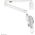 Neomounts by NewStar NEOMOUNTS FPMA-HAW100 Medical LCD Wall Mount 25,4-60,96cm 10-24Zoll kipp-/schwenkbar pivot VESA 75x75/100x100 6kg grau