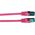 EFB EFB RJ45 Patchkabel S/FTP Cat6A LSZH Magenta Laenge 1m 4x2xAWG27/7 nach TIA/EIA568B geschirmt Uebertragungsstandards 10Gbit