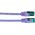 EFB EFB RJ45 Patchkabel S/FTP Cat6A LSZH Violett Laenge 5m 4x2xAWG27/7 nach TIA/EIA568B geschirmt Uebertragungsstandards 10Gbit